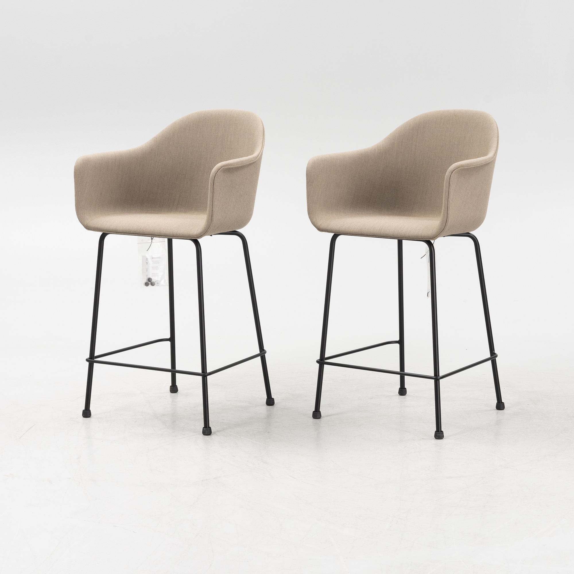 Norm Architects, a pair of 'Harbour' bar chairs from Menu.