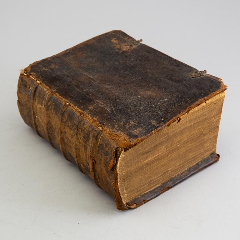 A BOOK, "Prof-öfwersättning by then Holy Scriptures", Stockholm (Johan Pfeiffer) 1774.