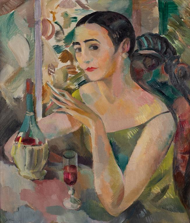 Jules Schyl, "Vid Chiantiglaset".