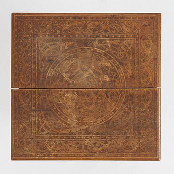 Table, probably Norway, Old Norse style, late 19th century.
