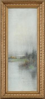 CARL BRANDT, ett par, pastell, signerad och daterad - 1900.