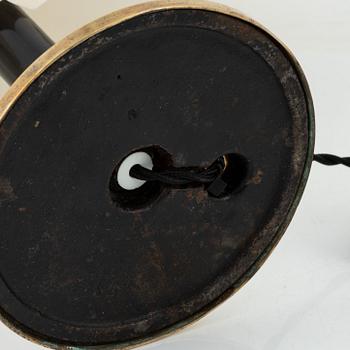 Harald Notini, a pair of table lights, Arvid Böhlmarks Lampfabrik, 1930s.