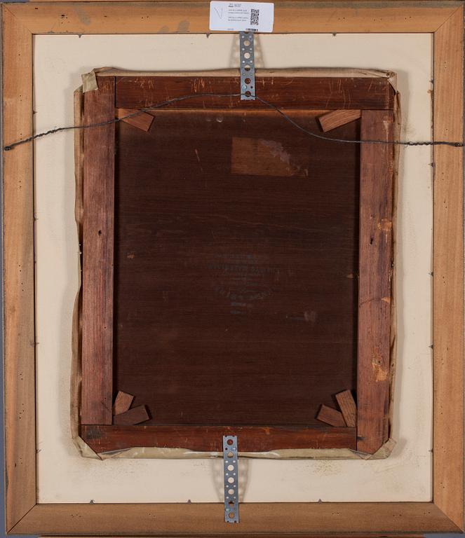 JAMES WELLS CHAMPNEY, pastell på duk, uppfodrad på pannå, signerad.