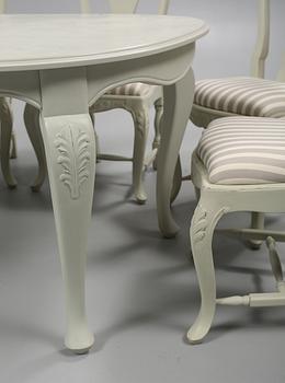 MATGRUPP, 7 delar, rokokostil, 2000-tal.