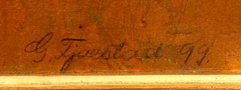 Gustaf Fjaestad, untitled, 1899.