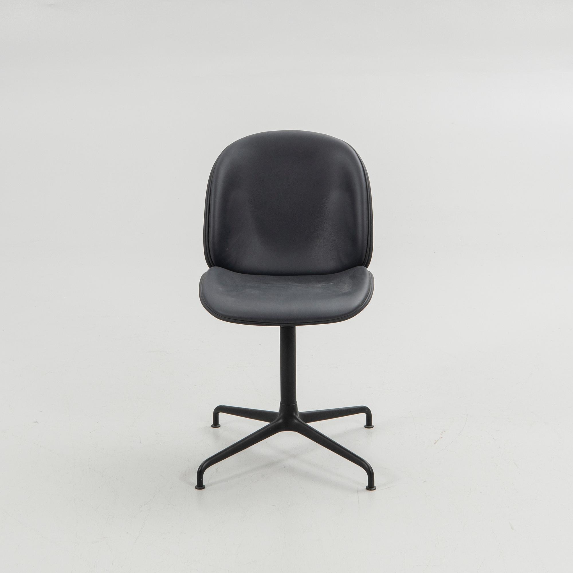 GamFratesi, Office chair, "Beetle Meeting Chair", Gubi, Denmark.