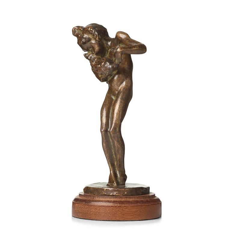 Carl Milles, Girl with a cat.
