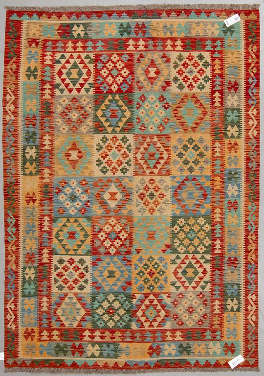 A carpet, kIlim 244 x 177 cm.