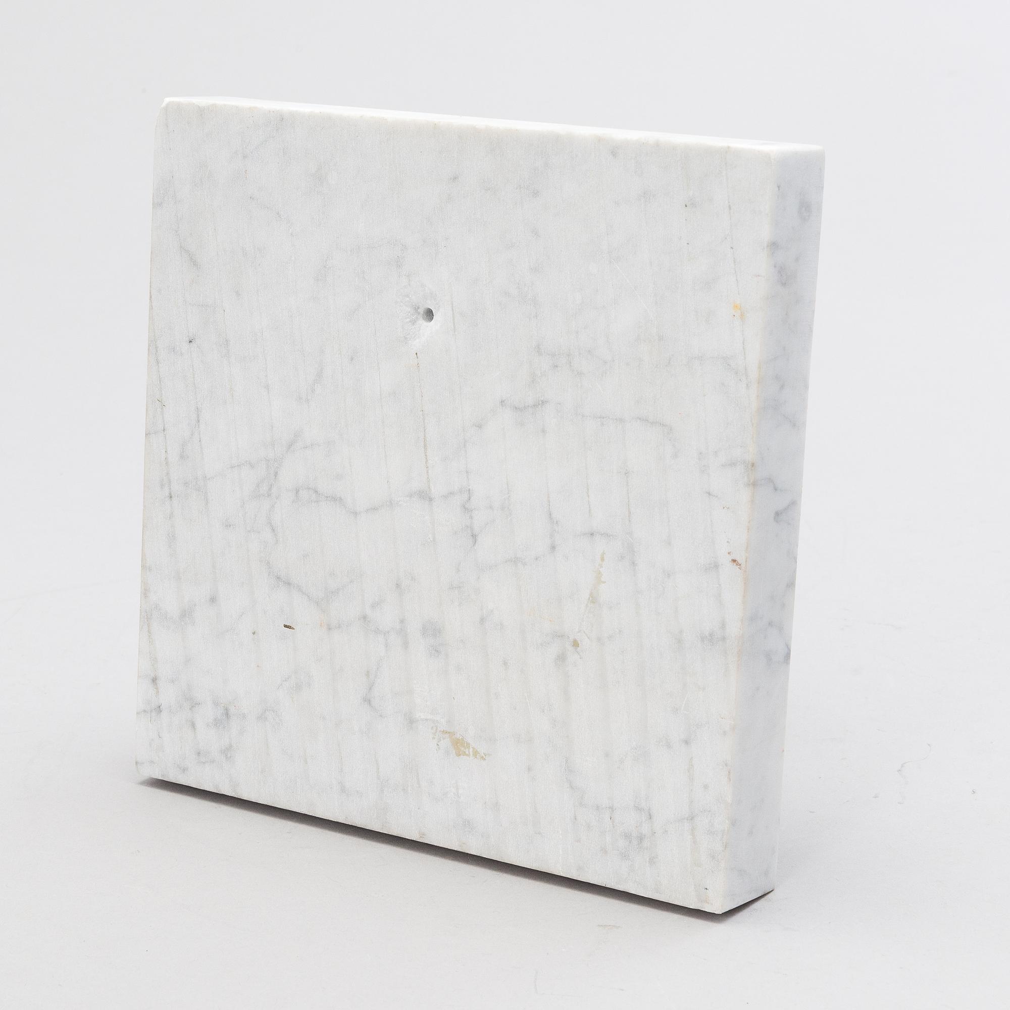 VEIKKO MYLLER, bronze and marble, signed and dated -88.