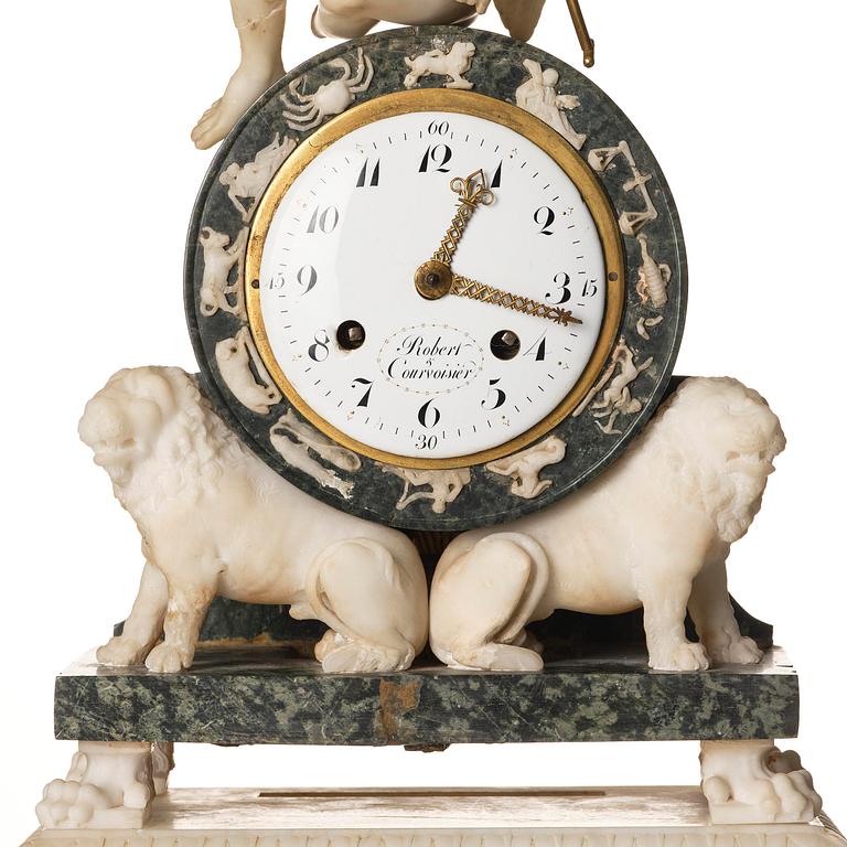 Bordsur, av Robert & Courvoisier (firma verksam i Chaux-de-Fonds, Schweiz, 1781-1811), Empire.