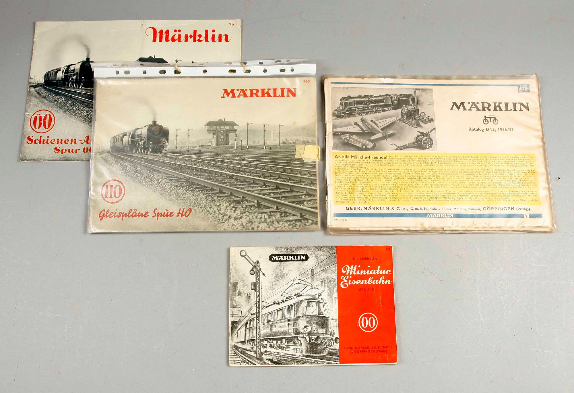 PARTI KATALOGER, PRISLISTOR mm, Märklin.
