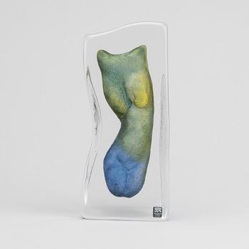 ERIKA HÖGLUND, skulptur, glas, Målerås, signerad.