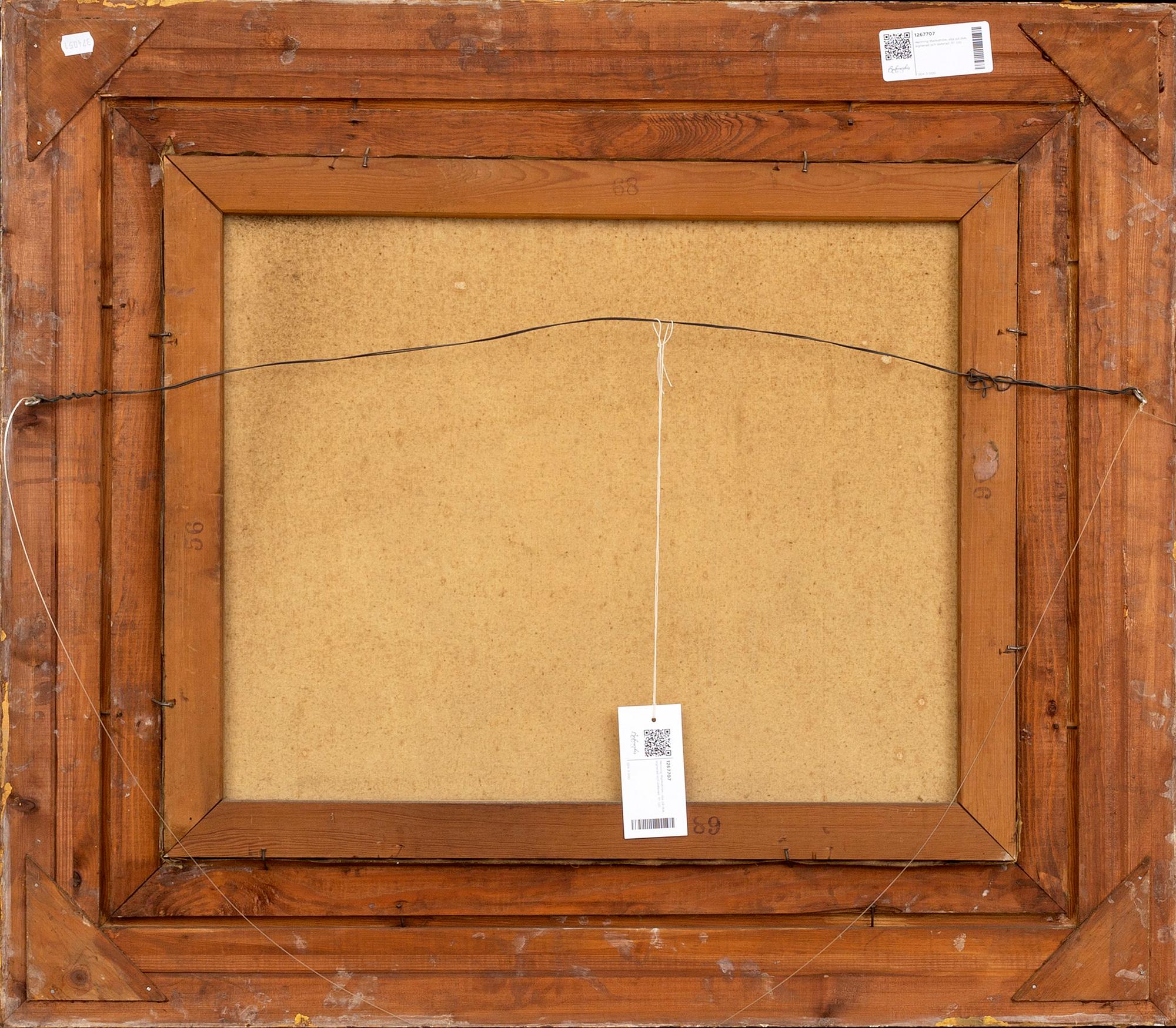Henning Malmström, a signed and dated oil on canvas.