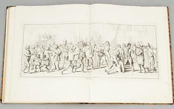 The Carnival of Rome 1820, 20 etchings.