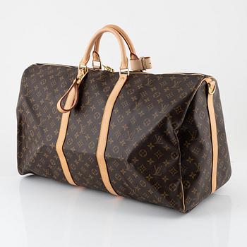 Louis Vuitton, a 'Keepall Bandouliere 60' weekend bag, 2005.