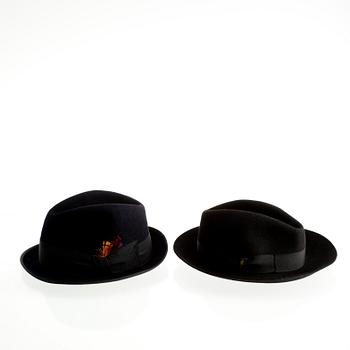 HATTAR, 2 st, Borsalino och Royal Stetson.