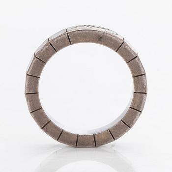 Cartier, sormus, Lanieres, 18K valkokultaa.