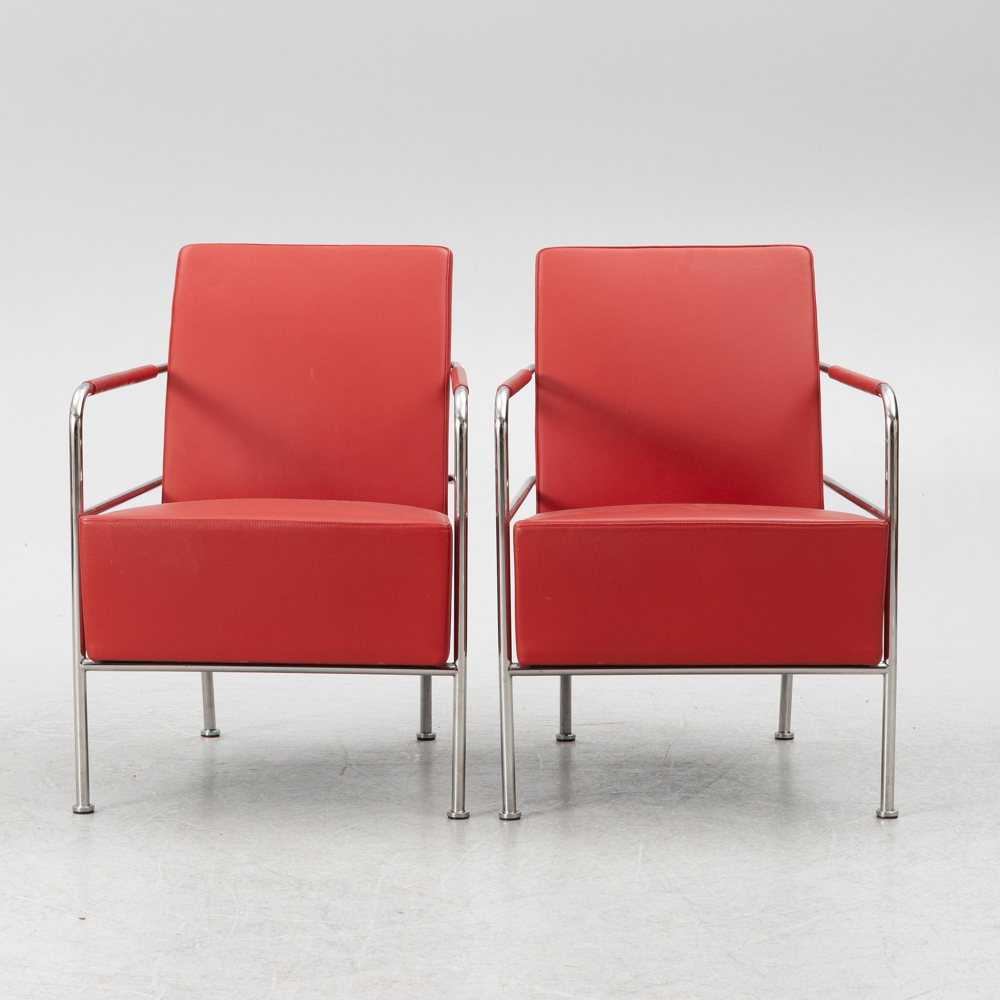 Gunilla Allard, fåtöljer, ett par, "Cinema", Lammhults.