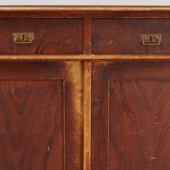 A cupboard, late 19th Century.