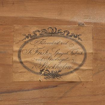 Empire, A late Empire mirror, first half of the 19th century.