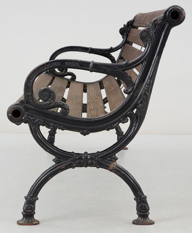 PARKBÄNK, Klafreströms Bruk, 1900-tal.