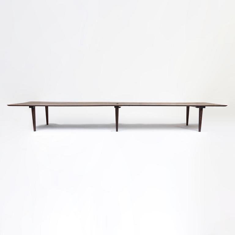 Claesson Koivisto Rune, a unique Panga Panga wood 'Kalahari' table. Custom made by Mabeo, Botswana, 2010.