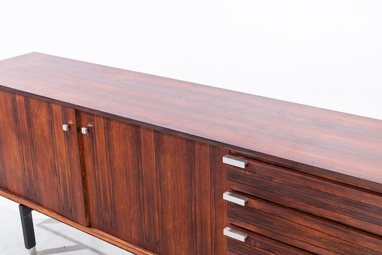 SIDEBOARD, palisander, 1900-talets andra hälft, Cites-intyg medföljer.