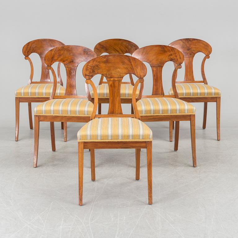 STOLAR, 6 st, Karl Johan, 1800-talets första hälft.