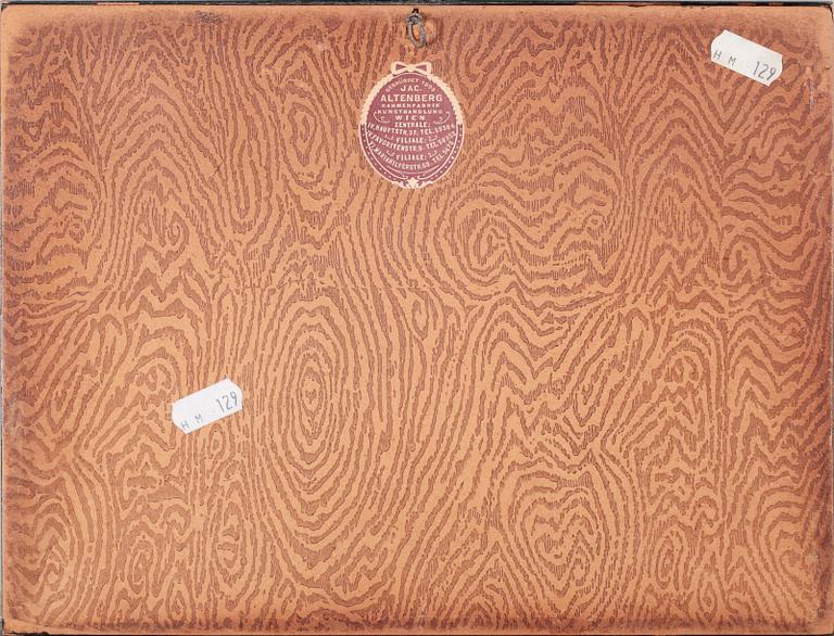 UNKNOWN ARTIST, four silk paintings, 20th century.