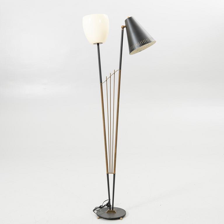Floor lamp, mid-20th century.