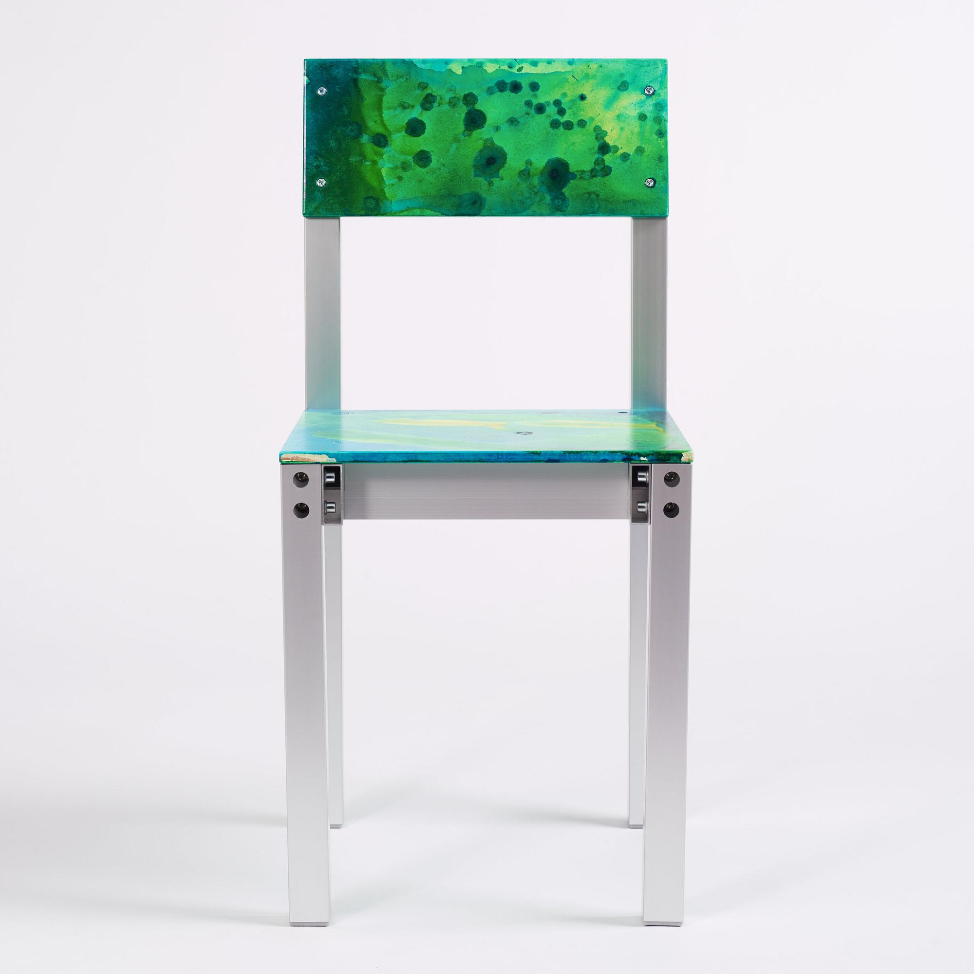 Fredrik Paulsen, a unique chair, "Chair One Open Air, Bad Moon Rising", JOY, 2024.