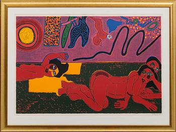 BEVERLOO CORNEILLE, silkscreen, signed and numbered 86/200.