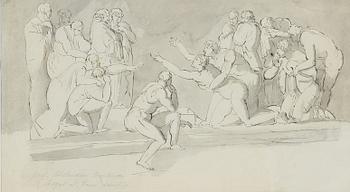 Carl August Ehrensvärd, Anikiserande figurscen.