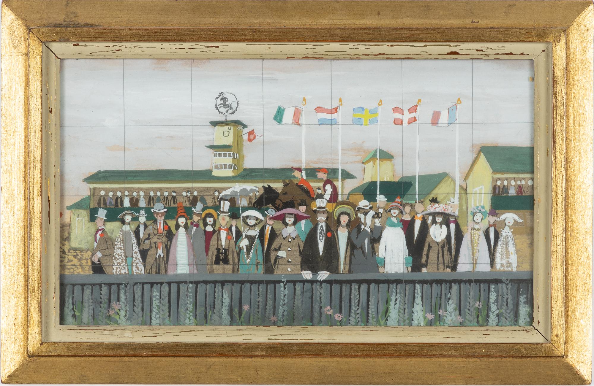 Pelle Åberg, Galoppbanan.