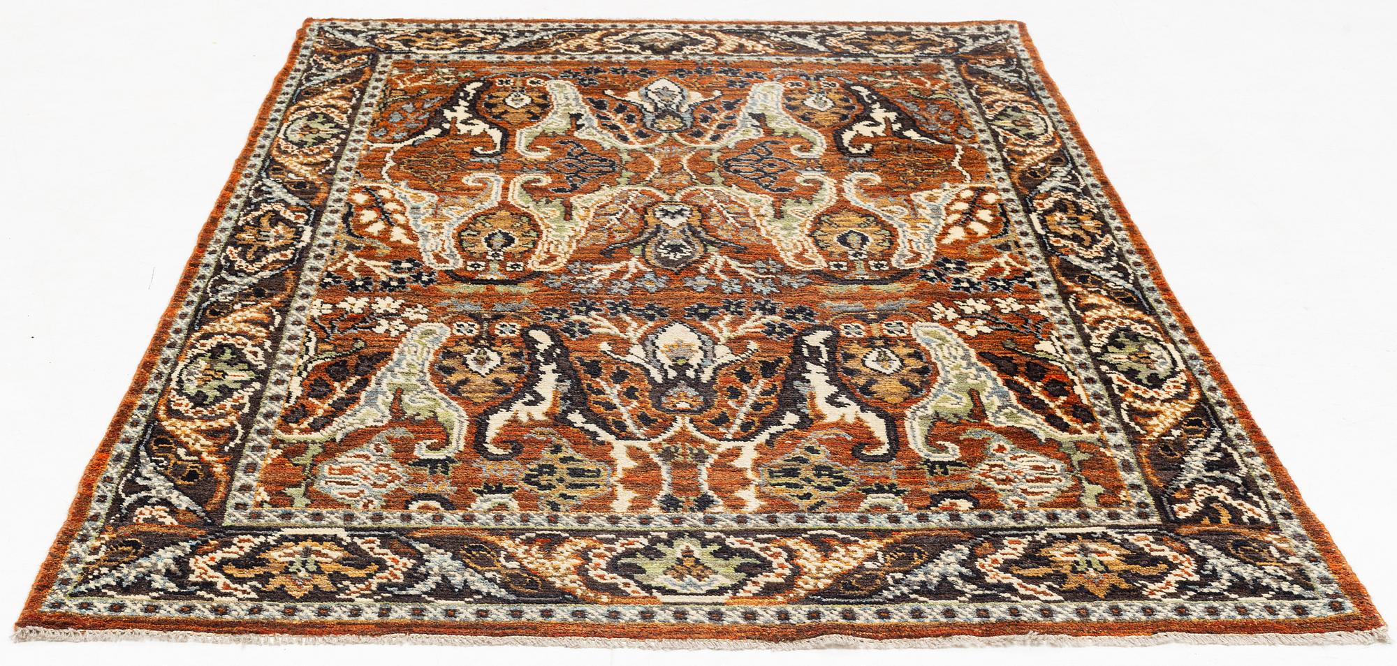 A carpet, Gabbeh, Morocco, ca 252 x 169 cm.