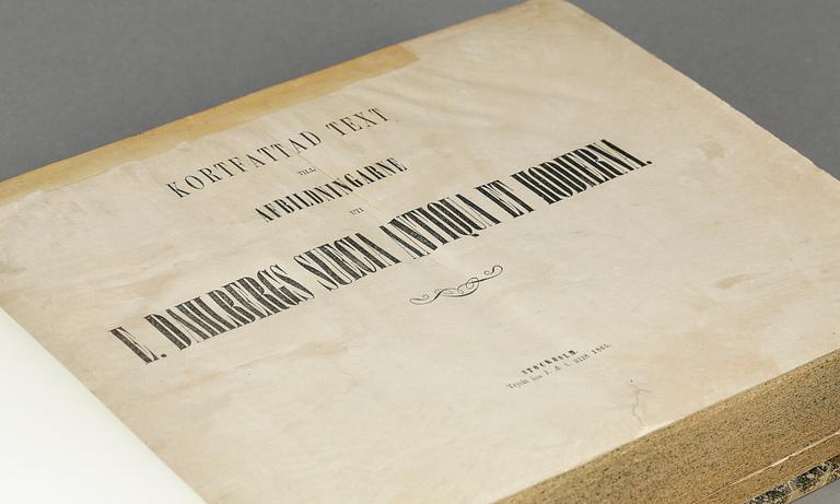 BOK, "Suecia Antiqua et Hodierna", Erik Dahlberg, J & A, RIIS, Stockholm, 1865.