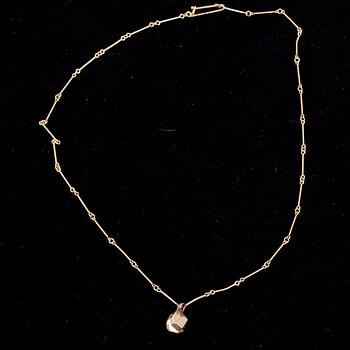 HÄNGSMYCKE, guld 14K, Björn Weckström Lapponia 1982. Vikt. ca 5,9 g.