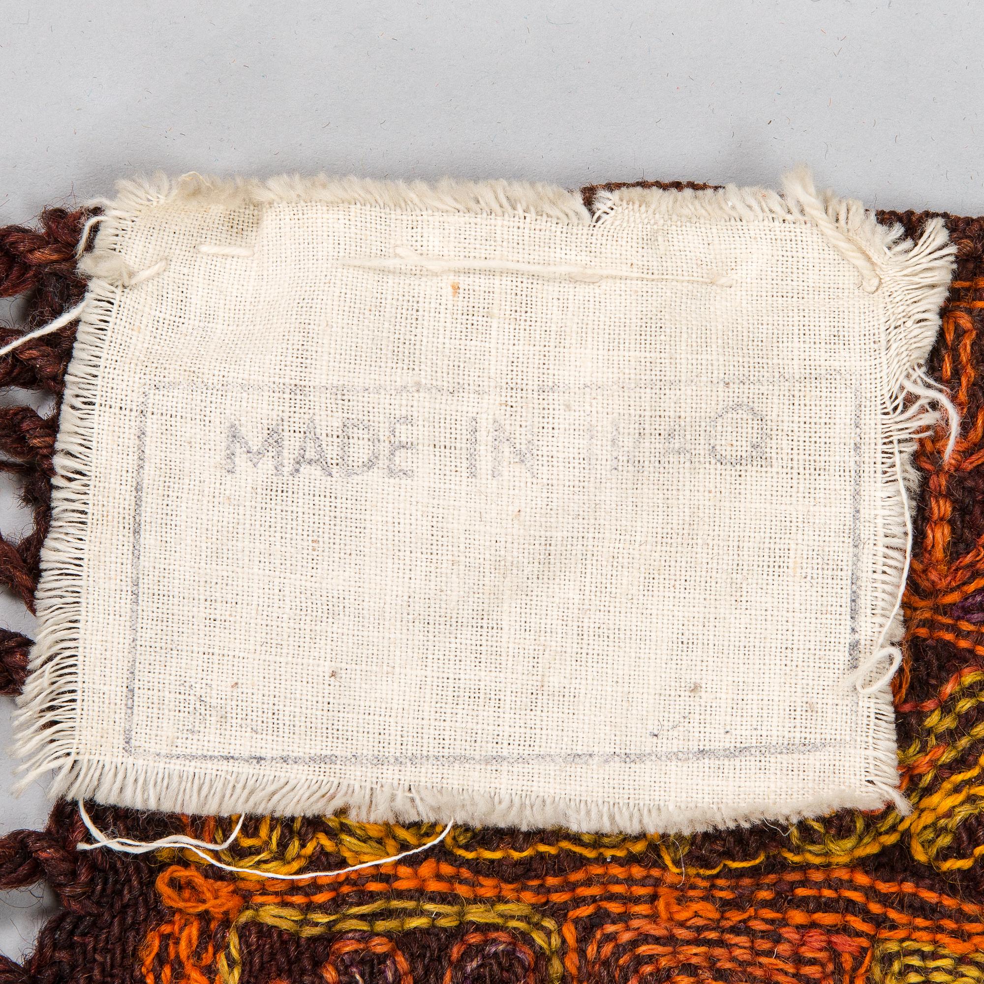 A rug/wall textile from Irak, ca 263 x 170 cm.