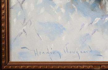 HENNING HOUGAARD, olja på duk, signerad.