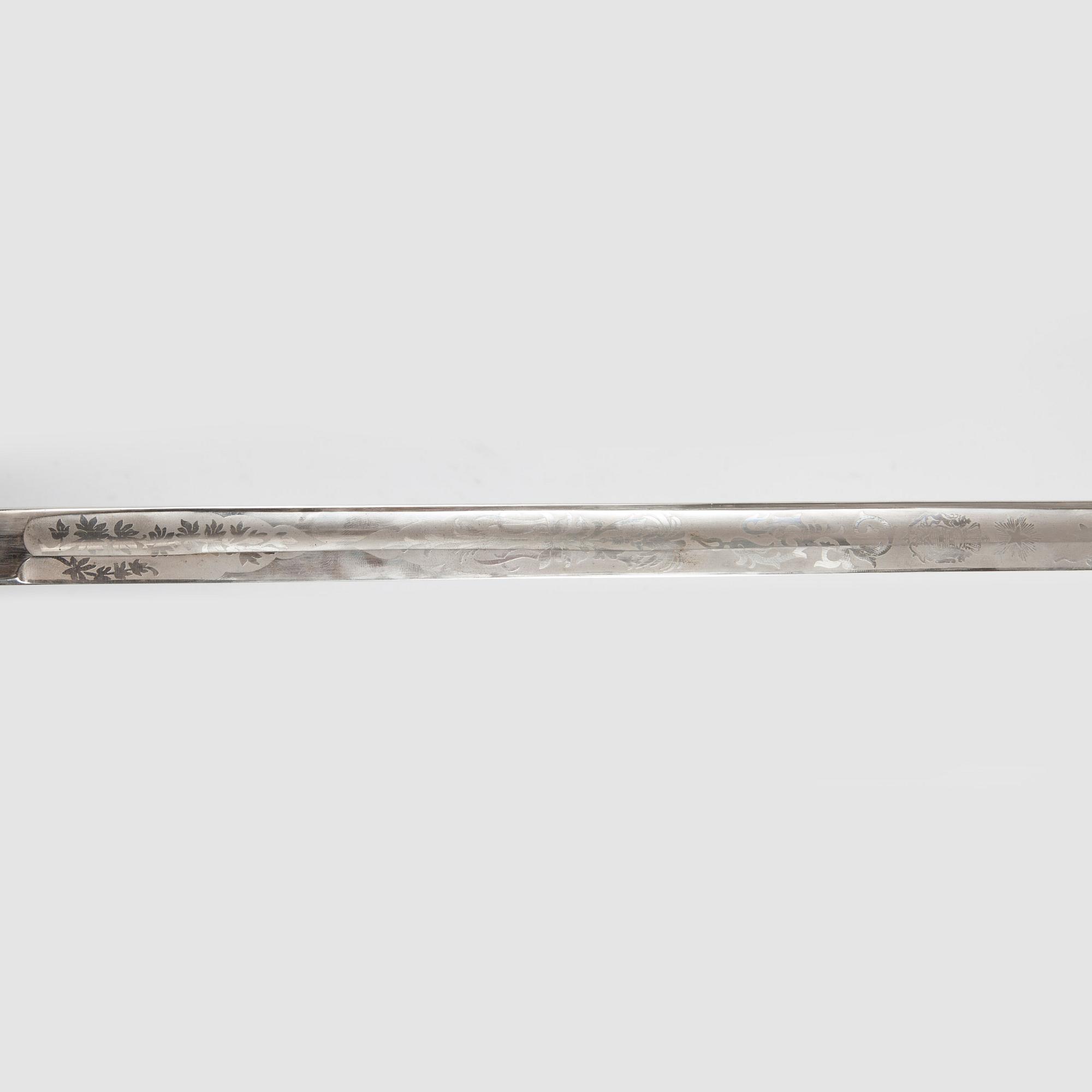 OFFICERSSABEL, flottan, 1878.