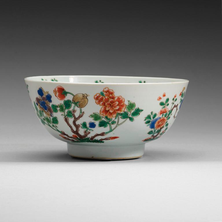 SKÅL, porslin, Qingdynastin Kangxi (1662-1722).