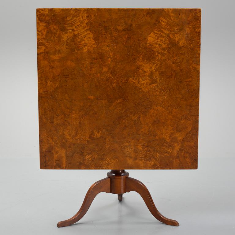 A table from the first half of the 20th century.