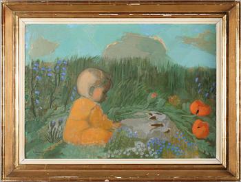 CURT CLEMENS, olja på duk, signerad och daterad 1944.