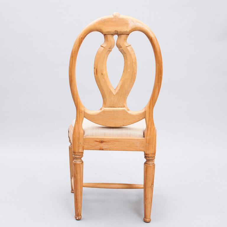 STOL, gustaviansk, sekelskiftet 1700/ 1800.