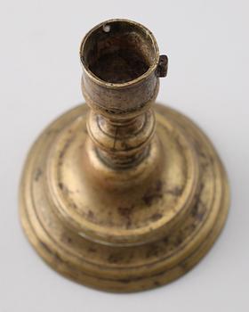LJUSSTAKE, brons, barock, 1700-tal.