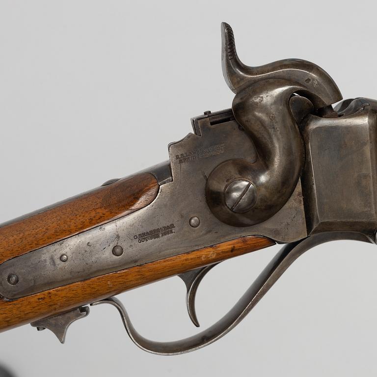 Percussion breech loading carbine, Sharp New Model 1863.