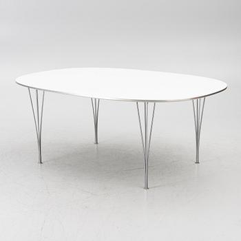 Bruno Mathsson & Piet Hein, dining table, “Superellipse”, Fritz Hansen, Denmark.