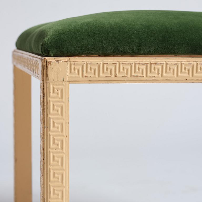 A Swedish Grace stool, 1920's-30's.