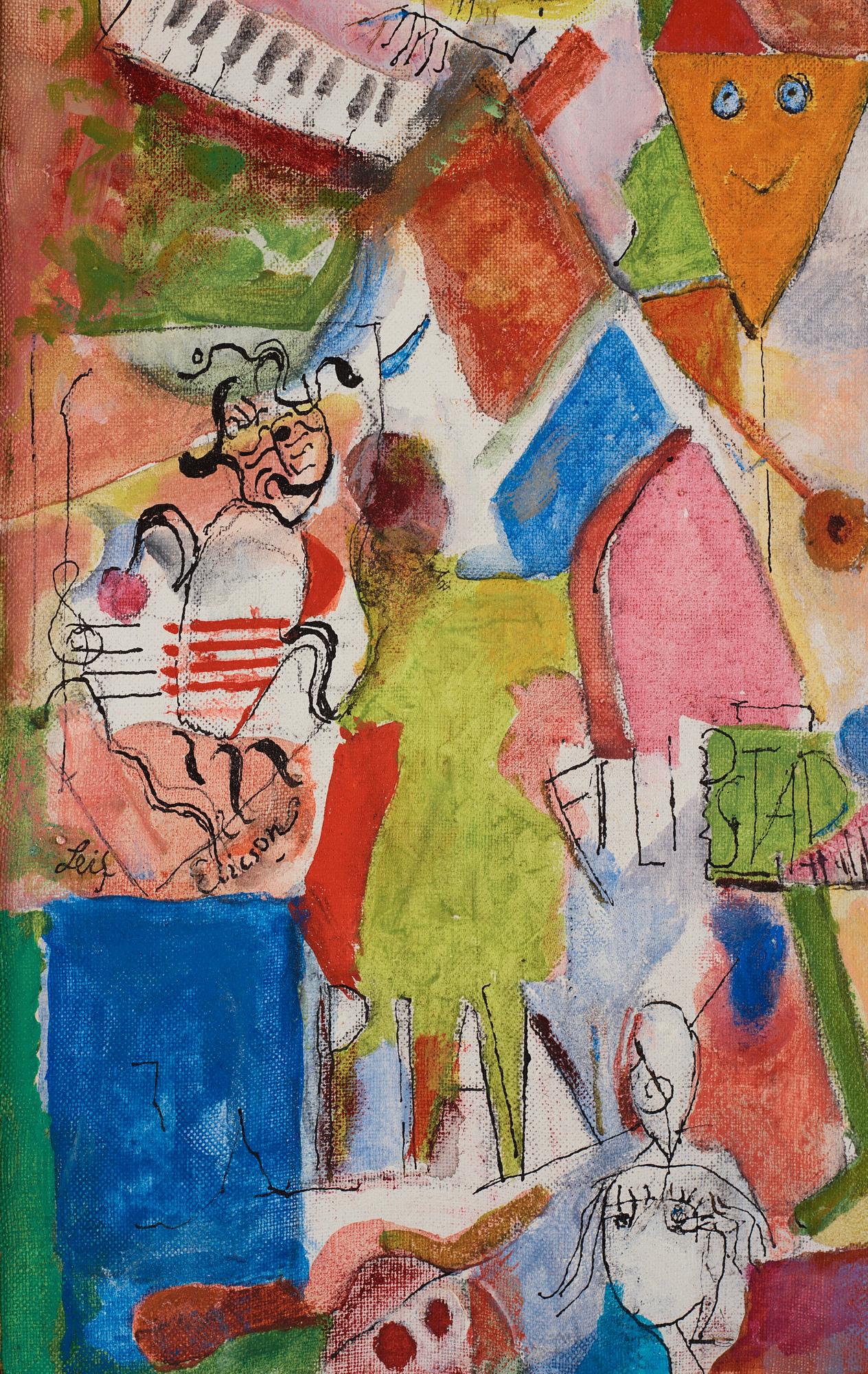 Leif Ericson, "De glömda klaveren".