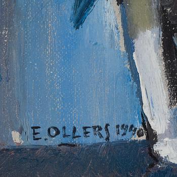 EDVIN OLLERS, olja på duk, sign o dat 1940.